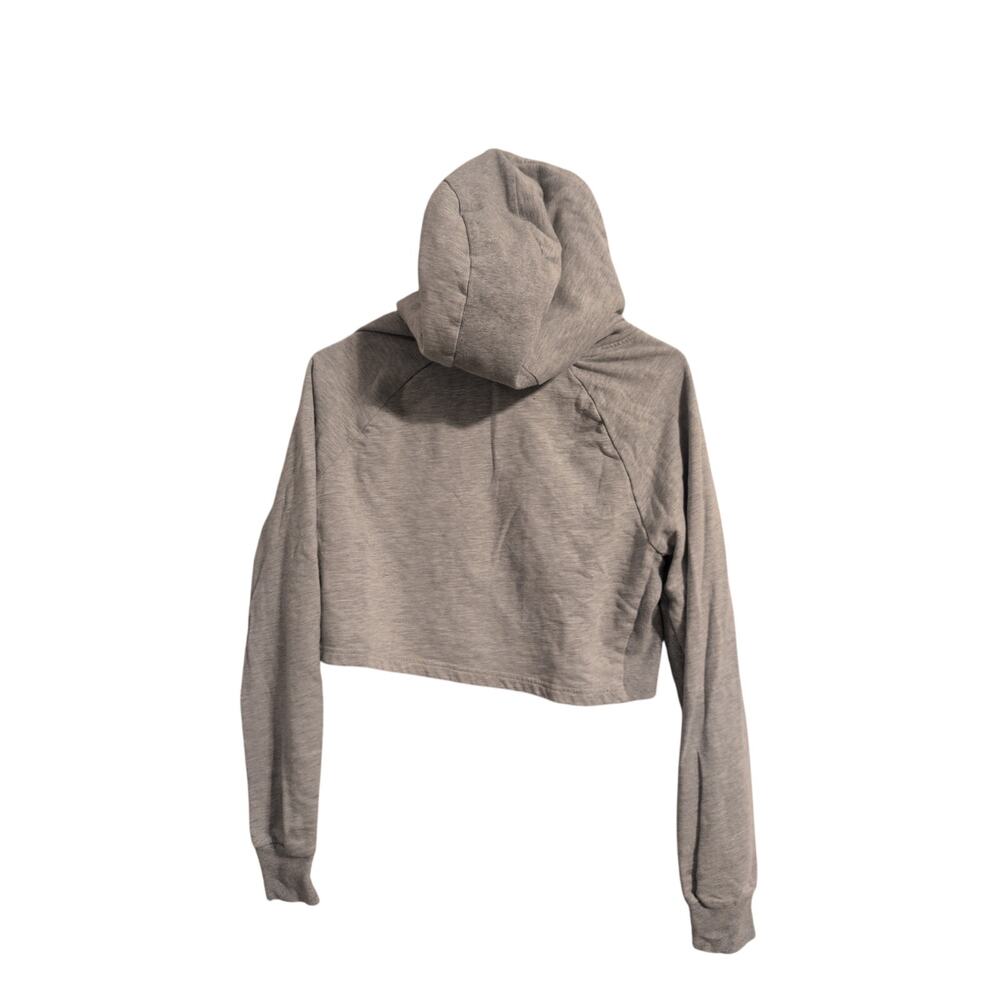 Gymshark Crop Hoodie – Gray, Size Medium - Picture 4 of 4
